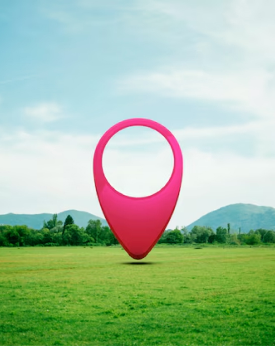 location pin