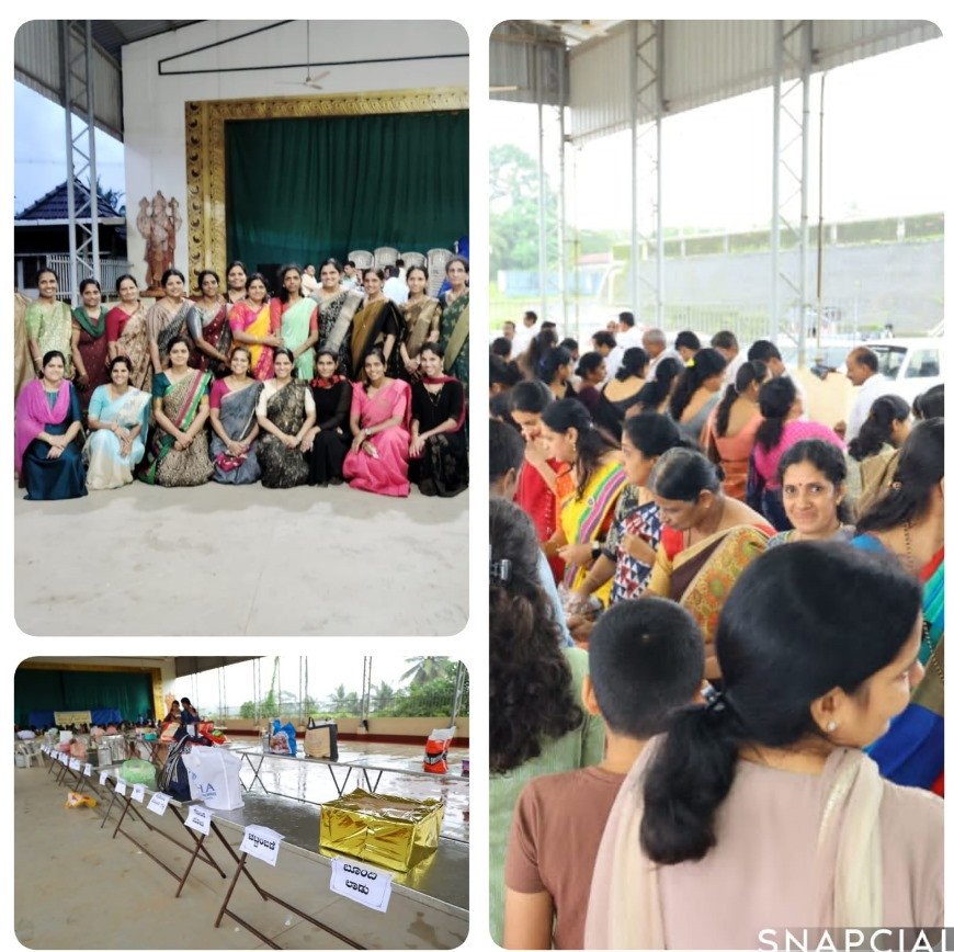 ಬ್ರಾಹ್ಮಿ ಜೈನ ಮಹಿಳಾ ಸಮಾಜ ವೇಣೂರು.  - ಆಹಾರೋತ್ಸವ