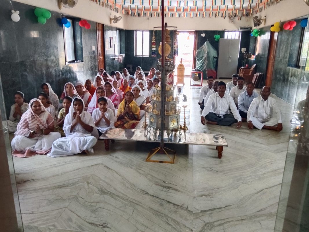 ನಮೋಕಾರ ಮಂತ್ರ ಪಠಣ🌺🙏 ಬ್ರಾಹ್ಮೀ ಮಹಿಳಾ ಸಮಾಜ. ದರೂರು